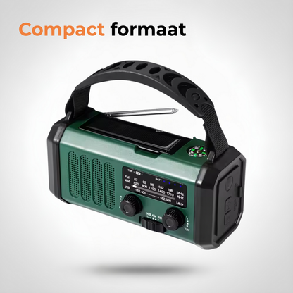 Noodradio Dynamo Pro™ – Solar & Powerbank 1200mAh